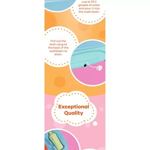 اسباب بازی روشویی سنسوردار Kidi Wash and Learn Sink Toy_اسباب بازی لوازم خانگی